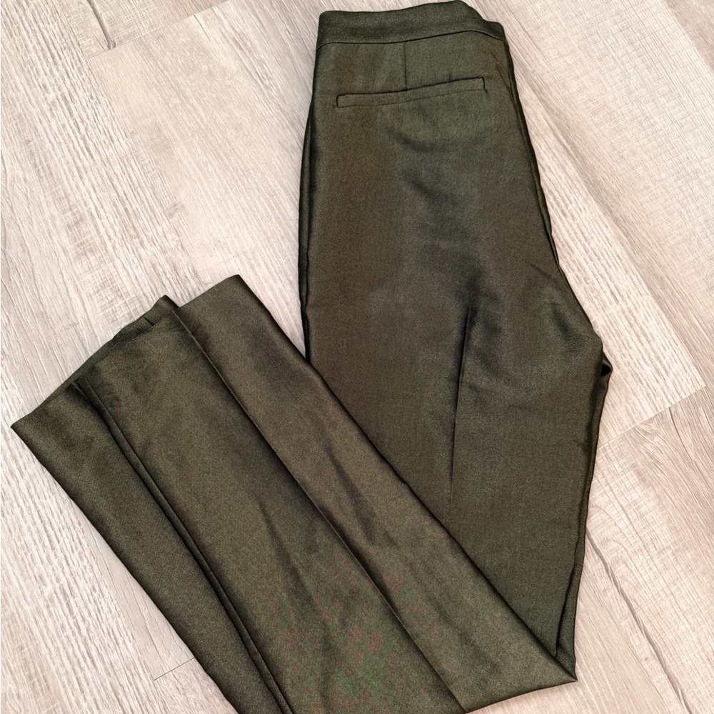 Gucci A/W 2000 Dark Olive irridescent Pants